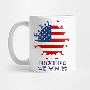 Together we win corona Mug